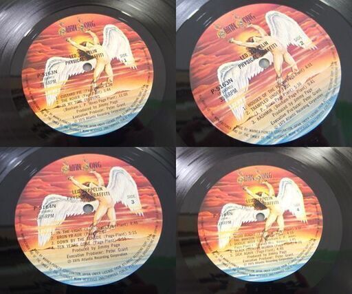 LP LED ZEPPELIN フィジカル・グラフィティ 2枚組 P-5163～4N レッド・ツェッペリン LPレコード 札幌市 屯田店