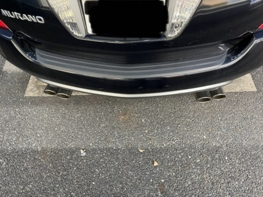 PZ50ムラーノ　ステンレス4本出マフラー