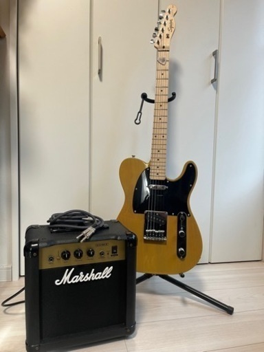 スクワイア　テレキャスター　マーシャル　アンプセット