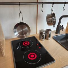 IKEAのキッズキッチンと小物セットで(購入者確定)の画像