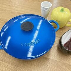 スープポッド LE CREUSET ﾏﾙﾐｯﾄ24 ﾌﾞﾙｰ