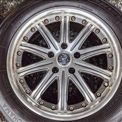 215/60R17　ENKEI製アルミホイールBLUEARTH RV-02 4本　の画像