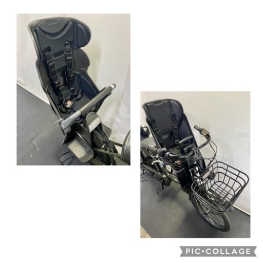 関東全域送料無料　業界最長12ヶ月保証　電動自転車　ブリヂストン　ビッケ2 20インチ 8.7ah パワフル　カーキ色