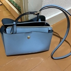 👜ショルダーバッグ　水色　一度使用👜🌸