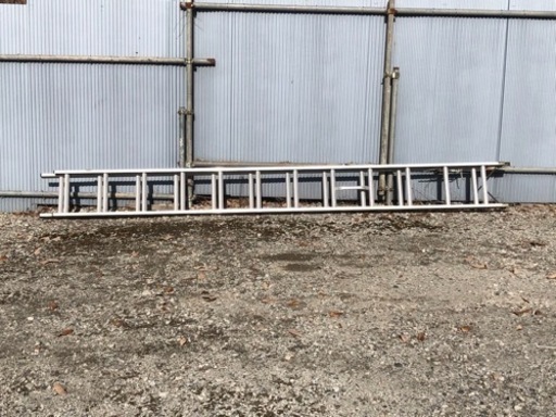 2連伸縮梯子　縮4.2m  伸7.8m 安中引取り