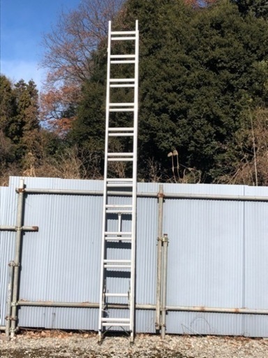 2連伸縮梯子　縮4.2m  伸7.8m 安中引取り