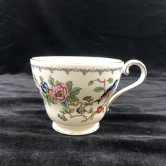 AYNSLEY カップ&ソーサー　1客　花柄　鳥の画像