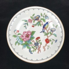 AYNSLEY カップ&ソーサー　1客　花柄　鳥の画像