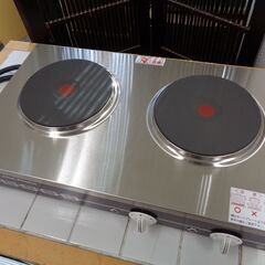 ニチワ電機　電気コンロ　THP-2W　200V/3.4kw　未使用保管品の画像
