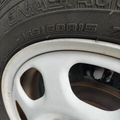 ハスラーノーマタイヤホイールの画像
