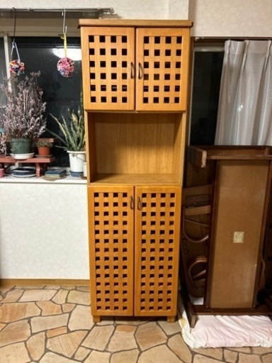 即渡し◎値下げ可◎両開き棚