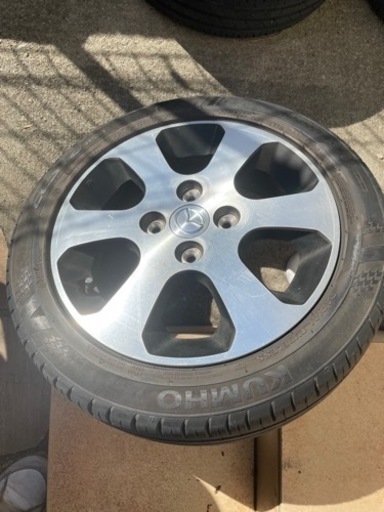 タイヤホイールセット 165/55R14 AZワゴン