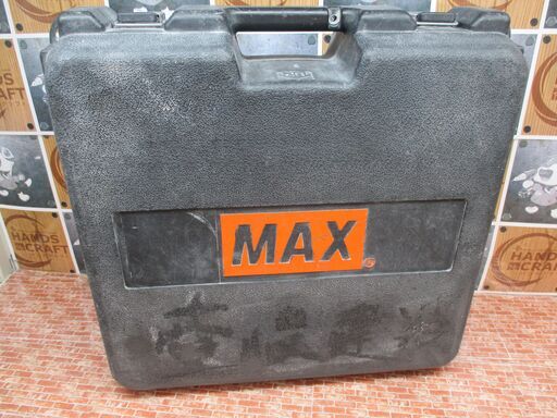 ★値下げしました★ マックス MAX GS-725C ガスネイラ 中古品 バッテリー×2 充電器 ケース付 【ハンズクラフト宜野湾店】