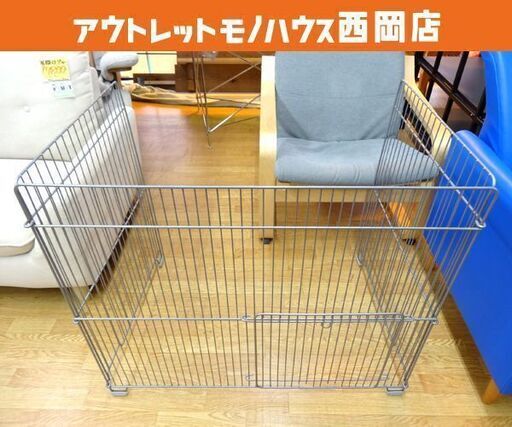 ストーブガード 三方式 幅84.5㎝ 奥行58.5㎝ 高さ71㎝ 大型 ストーブ柵 セーフティーガード 西岡店