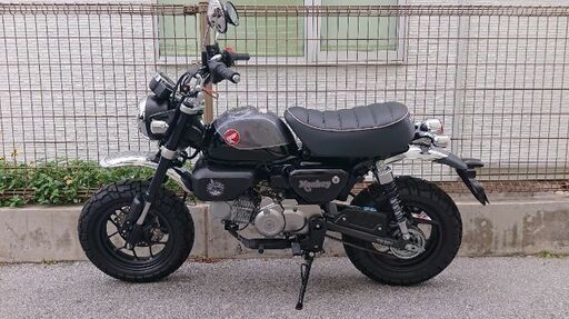 ホンダモンキー１２５　２０２２年モデル／ＪＢ０３型／ＡＢＳ標準装備／５速ミッション／フルノーマル車両