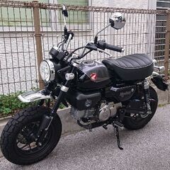 ホンダモンキー１２５　２０２２年モデル／ＪＢ０３型／ＡＢＳ標準装備／５速ミッション／フルノーマル車両の画像