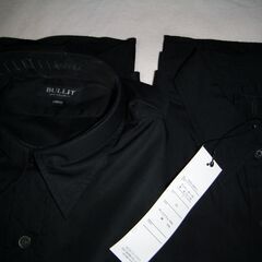 新品　メンズブラック4点　黒の洋服が多い方へ　服　の画像