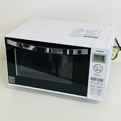 TOSHIBA 東芝 電子レンジ ER-SS17A 2020年製 ホワイト