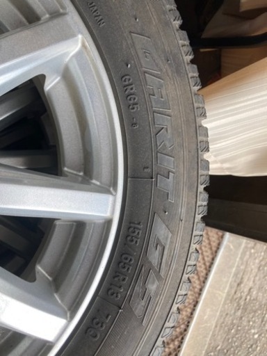 スタッドレスタイヤ ホイールセット 155/65R13