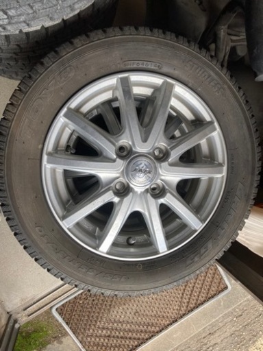 スタッドレスタイヤ ホイールセット 155/65R13