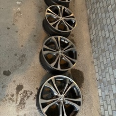 G-CORPORATION LEADING EDGE W205/18インチ7.5J/ET48/4本セット！アルミホイールの画像