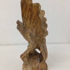 【美品】木彫り　手彫り　フェニックス 不死鳥　phoenix　レア 1体の画像