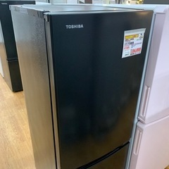 TOSHIBA 2ドア冷蔵庫　2023年製　153L【店頭取引限定】【中古品】早い者勝ち！🚛足立区近郊配送可能！