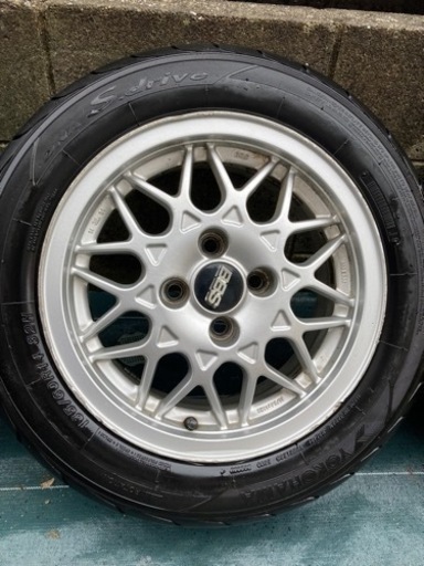 【取引中です⠀】BBSホイール 185/60R14 ヨコハマ S.drive 