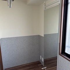 天井突っ張り 鏡  決まりましたの画像