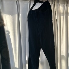 ツートーンストレートパンツの画像