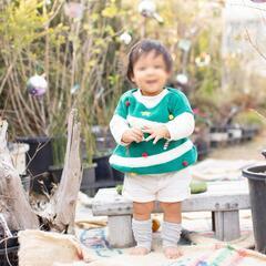 ツリー🎄チュニック70〜80cmの画像