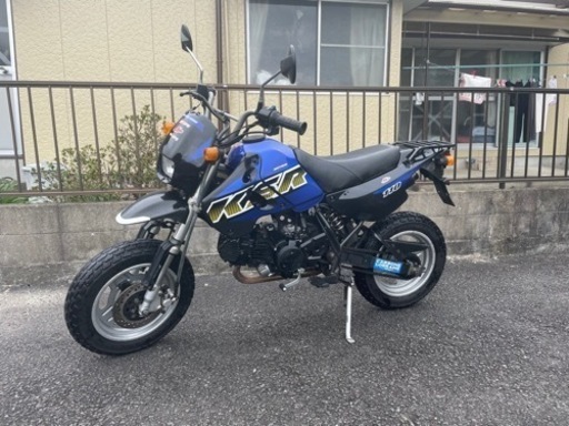 カワサキ　KSR110 エンジン好調　純正マフラーあり