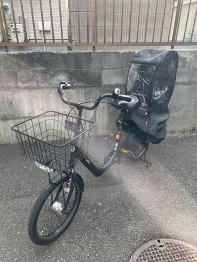 子乗せ自転車?レインカバー付き！値下げ?