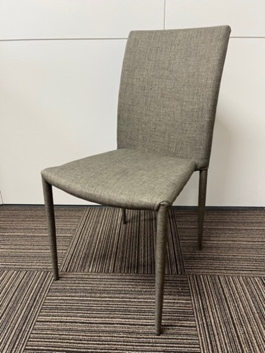 IDC ダイニングチェア グレー1〜4脚 中古品 現品 現状品 静岡の名門「起立木工」社製ダイニングテーブル「フォレス」と 