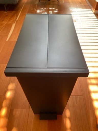 KEYUCAダストボックス LL ブラック ゴミ箱 45L  × 2個セット 【バラ売可】