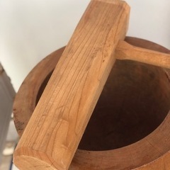 正月　餅つき　杵　臼　セットの画像