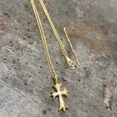 クロムハーツ 22K タイニーファットクロス パヴェダイヤ トップのみ