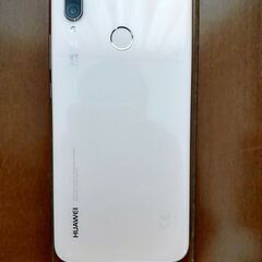 HUAWEI P20 lite（ワインレッドのカバー付き）の画像
