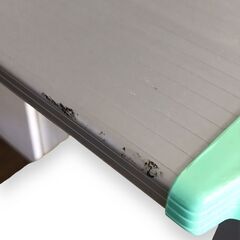 23Y467 ジ アルインコ アルミ製踏台 脚立 CHA-60 2段 天板高さ57cm 中古の画像