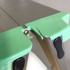 23Y467 ジ アルインコ アルミ製踏台 脚立 CHA-60 2段 天板高さ57cm 中古の画像