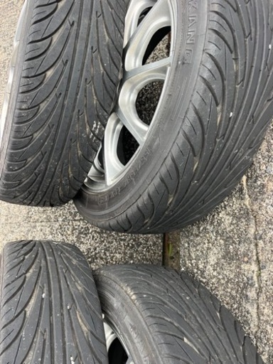 １４インチ 155/55R14 PCD100 クロススピード