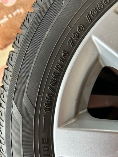 スズキ純正14インチ＋ヨコハマ165/65-14スタッドレス