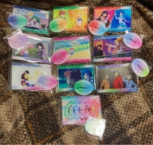 セーラームーン　場面写アクリルスタンド　フルコンプリートセット