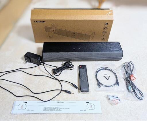KMOUK スピーカー　ワイヤレスサウンドバー　美品