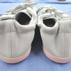 お値下げ！アディダス テコンドー シューズ 23.0㎝ adidas TAEKWONDO グレー フラットシューズ 西岡店の画像
