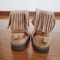 フリンジブーツ14cmの画像