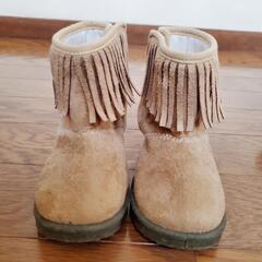 フリンジブーツ14cmの画像