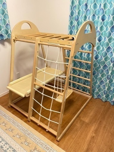 お取引中です。ジャングルジム 木製