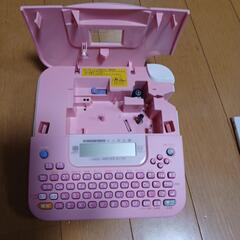 カシオ　ネームランド　ACアダプター付きの画像
