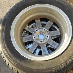 195/65R15・PCD100-5H スタッドレスタイヤ アルミホイール4本セット